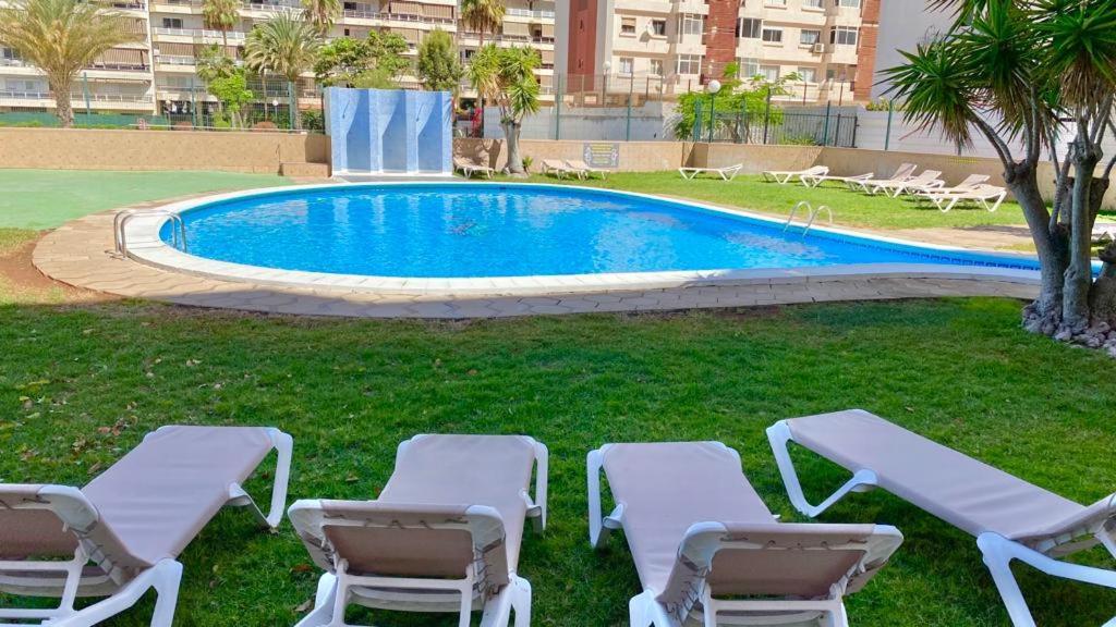 Vistas Al Mar Jardines Canarios Los Cristianos Los Cristianos  Exterior foto